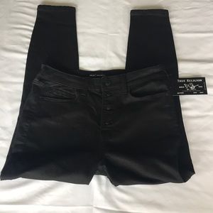 True Religion Halle Hi Rise Super Skinny Jeans
